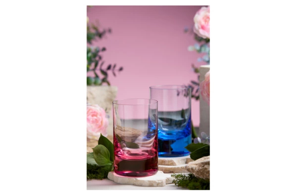 Набор стопок для водки Moser Виски сет 60 мл, 2 шт, розалин, п/к