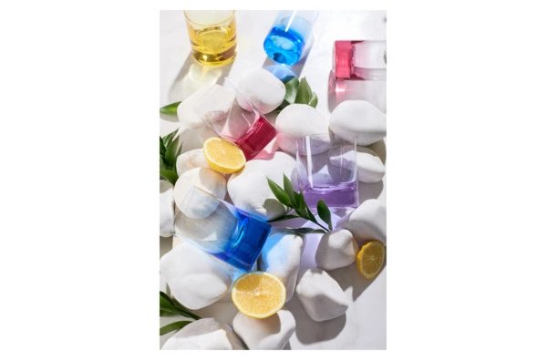 Набор стопок для водки Moser Виски сет 60 мл, 2 шт, розалин, п/к