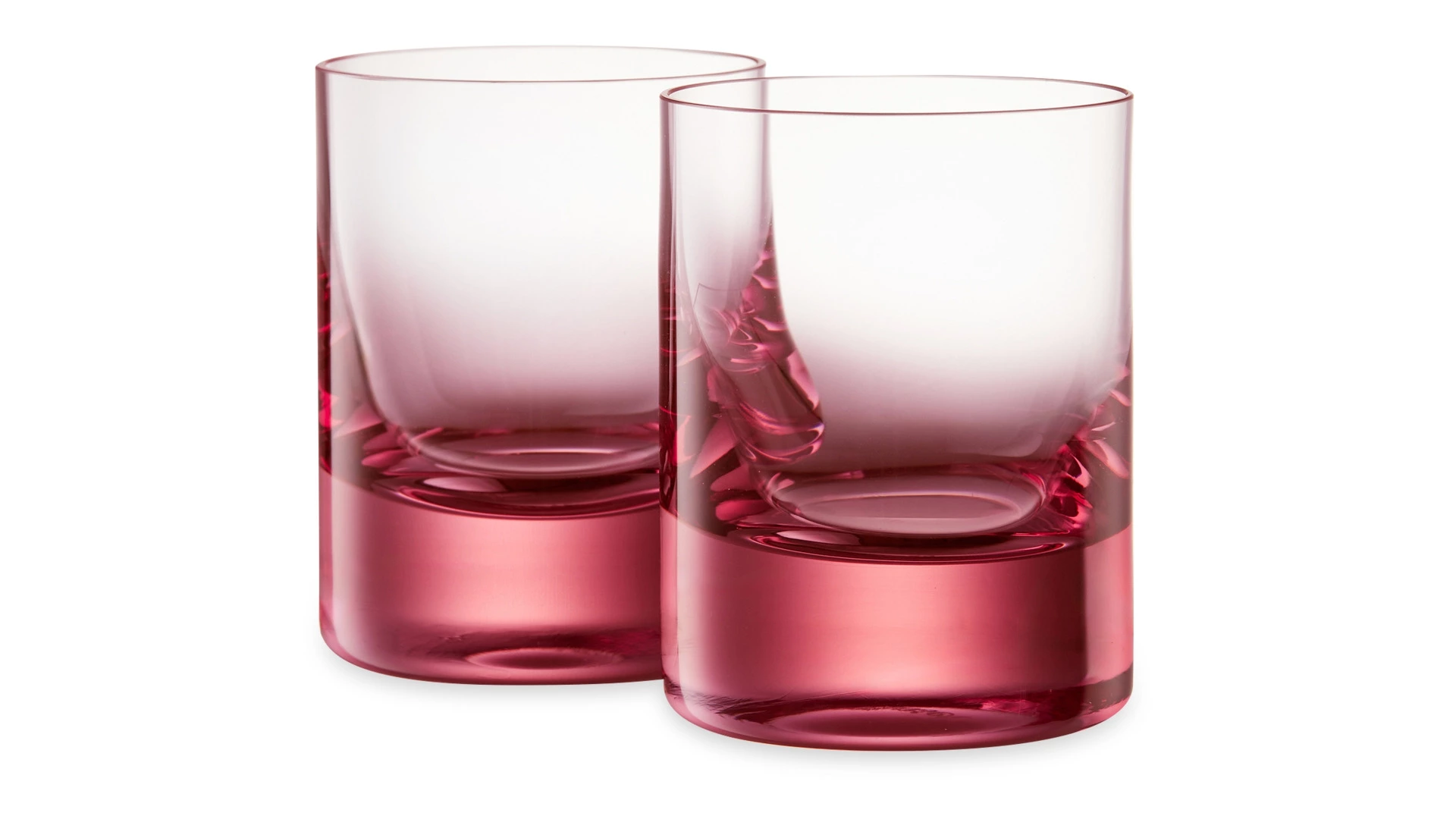 Набор стопок для водки Moser Виски сет 60 мл, 2 шт, розалин, п/к