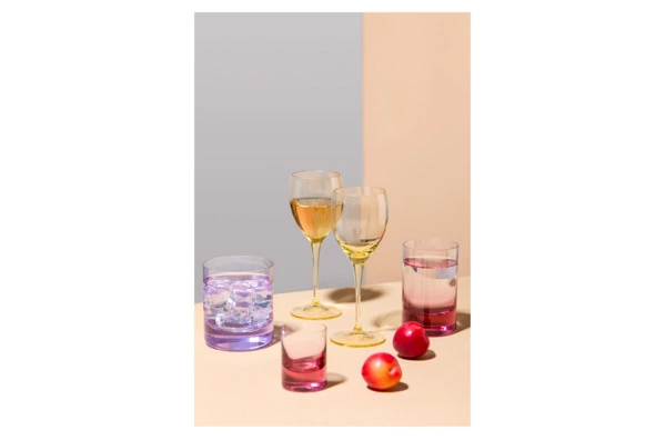 Набор стопок для водки Moser Виски сет 60 мл, 2 шт, розалин, п/к