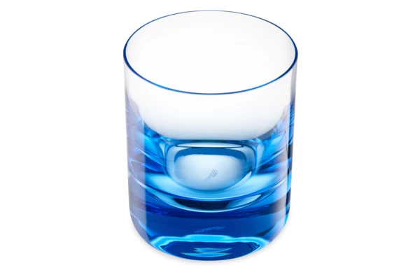 Набор стаканов для виски Moser Виски сет 370 мл, 2 шт, аквамарин, п/к