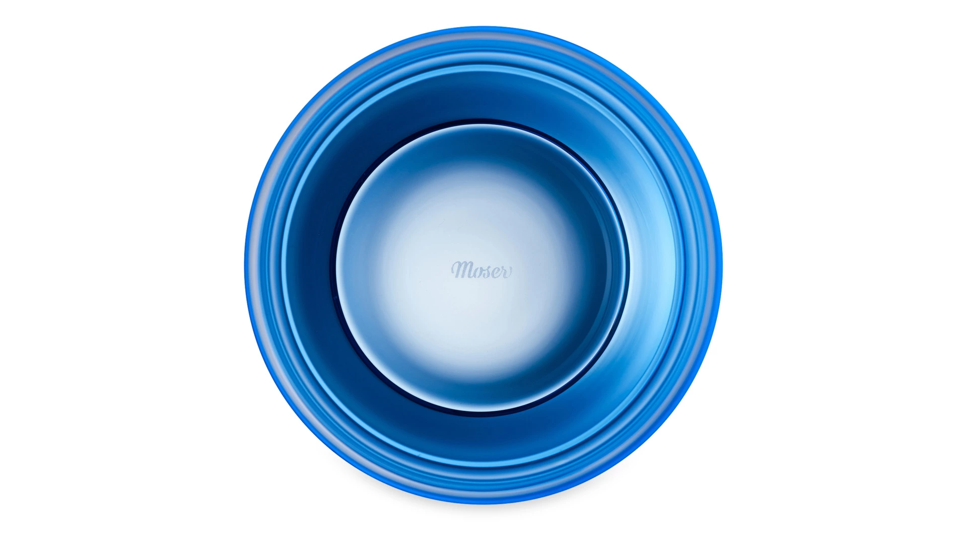 Набор стаканов для виски Moser Виски сет 370 мл, 2 шт, аквамарин, п/к