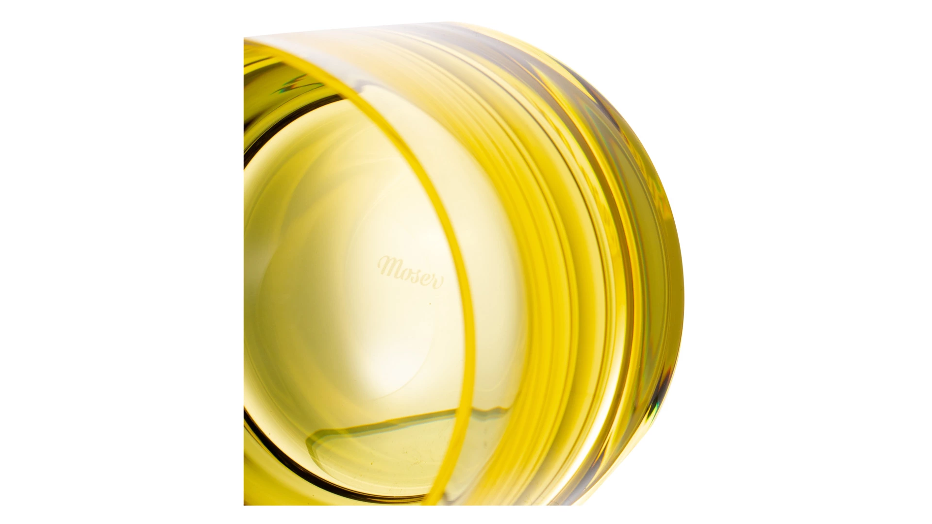 Набор стаканов для виски Moser Виски сет 370 мл, 2 шт, желтый, п/к