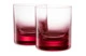 Набор стаканов для виски Moser Виски сет 370 мл, 2 шт, розалин, п/к