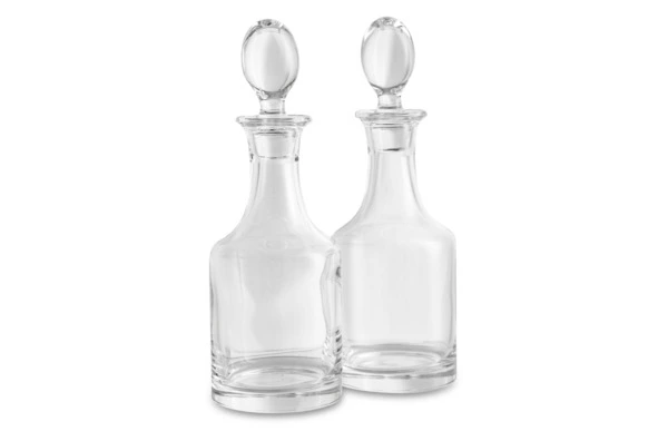 Набор для масла и уксуса Schiavon Инглезе 3 предмета, 22х13 см, посеребрение