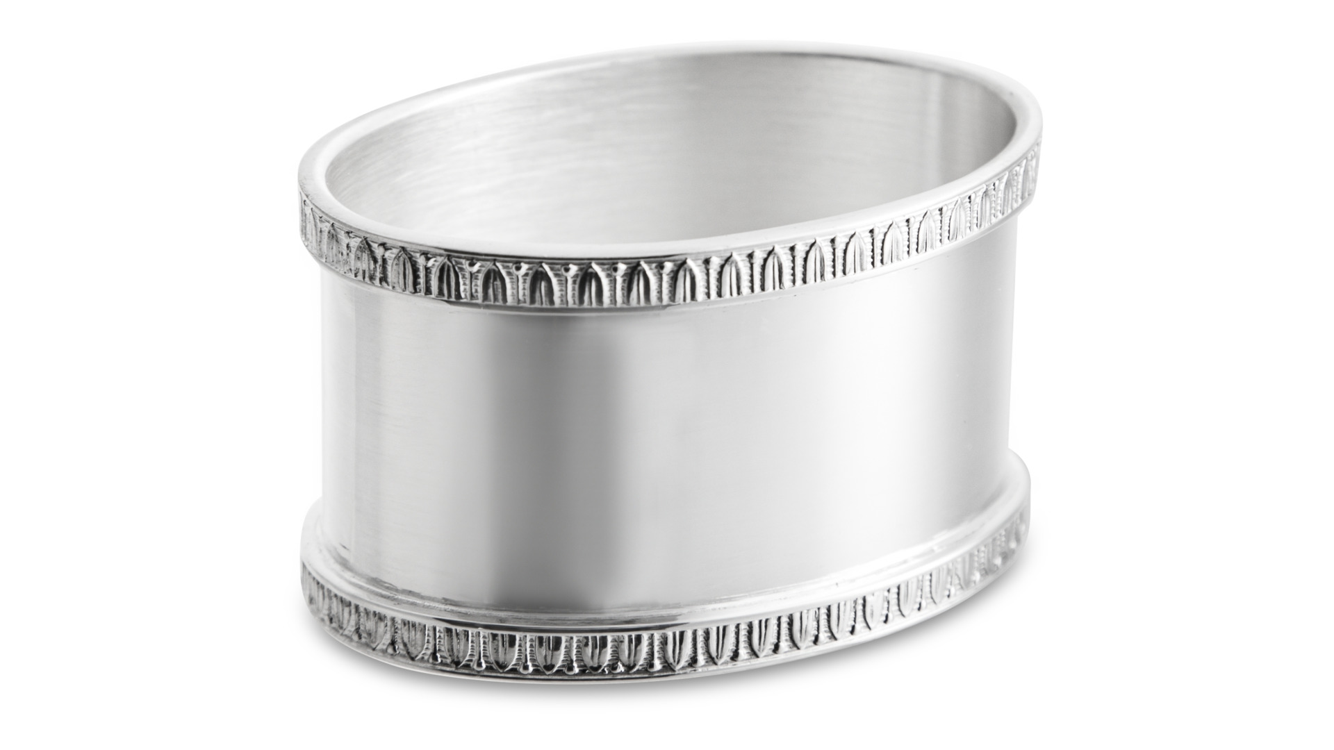 Кольцо для салфеток овальное Schiavon Имперо 6 см, посеребрение