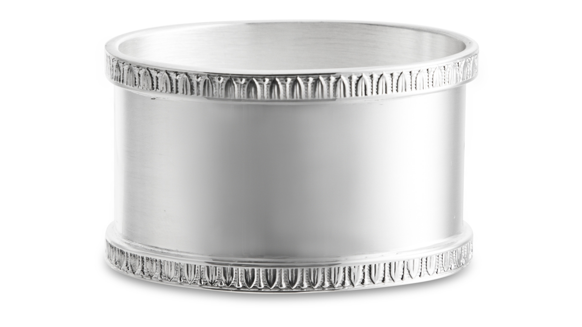 Кольцо для салфеток овальное Schiavon Имперо 6 см, посеребрение