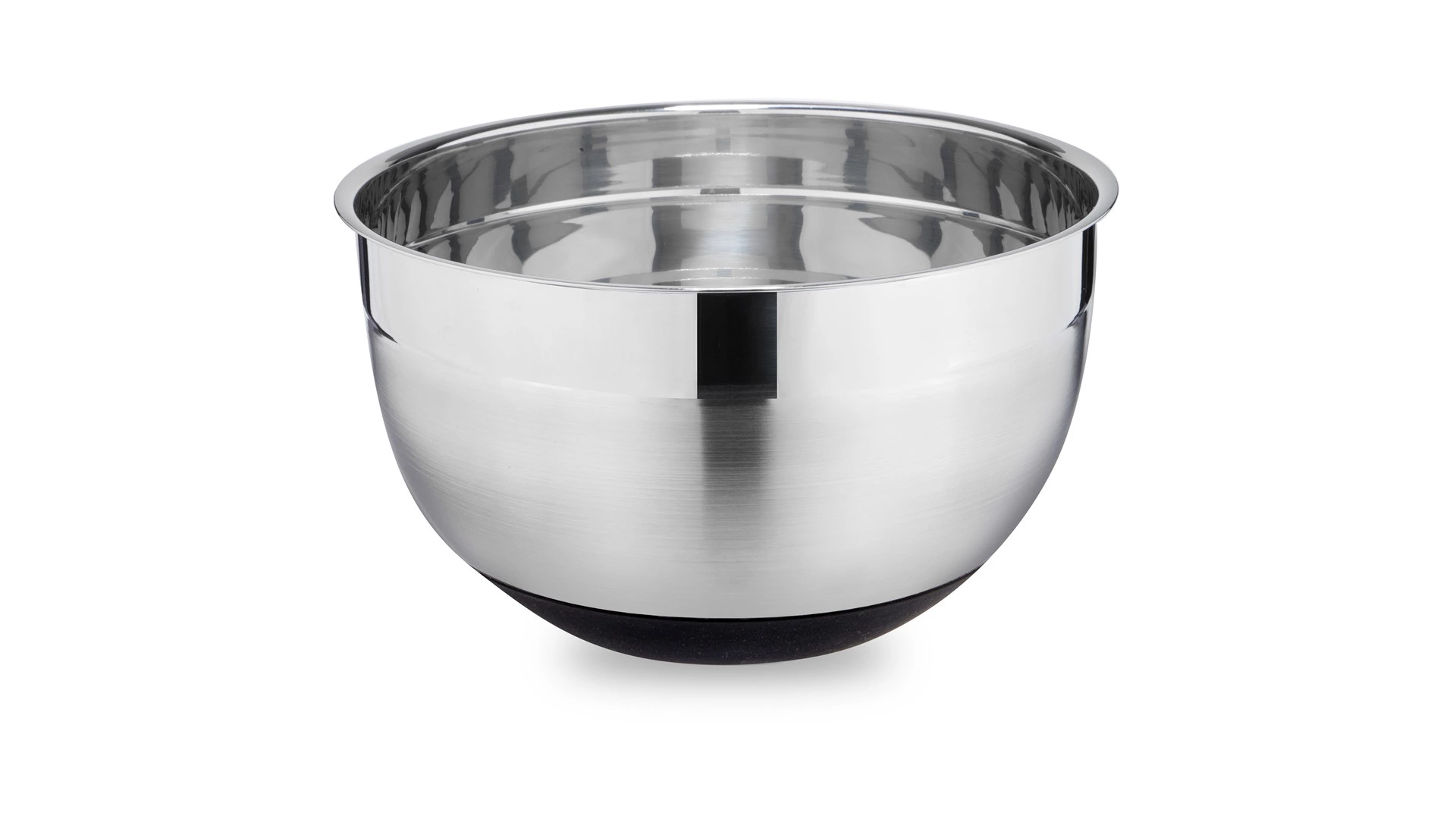 Миска для смешивания нескользящая Weis 3 л, 20х12 см, сталь нержавеющая