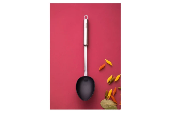 Ложка кулинарная Weis Gourmet 33 см, сталь нержавеющая, нейлон