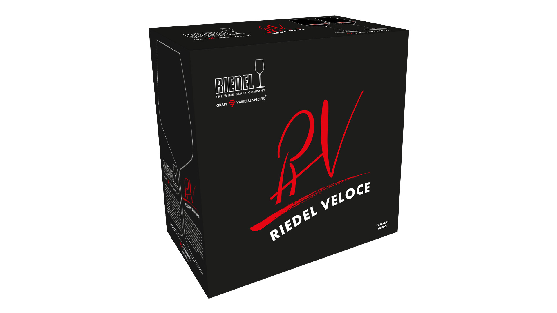 Набор бокалов для красного вина Riedel Veloce Каберне Совиньон 829 мл, 2 шт, стекло хрустальное
