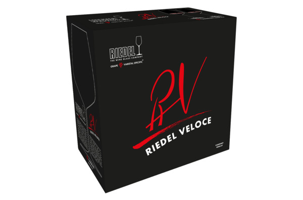 Набор бокалов для красного вина Riedel Veloce Каберне Совиньон 829 мл, 2 шт, стекло хрустальное