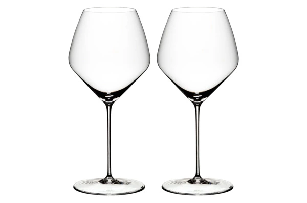 Набор бокалов для красного вина Riedel Veloce Pinot Noir/Nebbiolo 763мл, 2 шт, стекло хрустальное