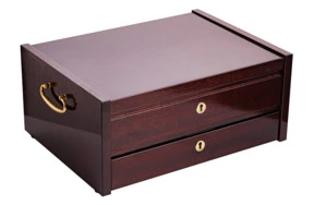 Ящик для хранения столовых приборов на 40 предметов Robbe&Berking Махагон