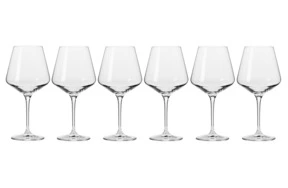 Набор бокалов для белого вина Krosno Авангард Шардоне 460 мл, 6 шт
