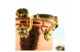 Кастрюля кованая с крышкой с лужением Кольчугинский мельхиор Чеснок 2 л, медь, чернение