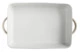 Блюдо прямоугольное Casa Domani Moderna 31х21 см, керамика, кремовый, п/к