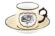 Набор чашек кофейных с блюдцами Vista Alegre Гербарий 100 мл, 2 шт, фарфор