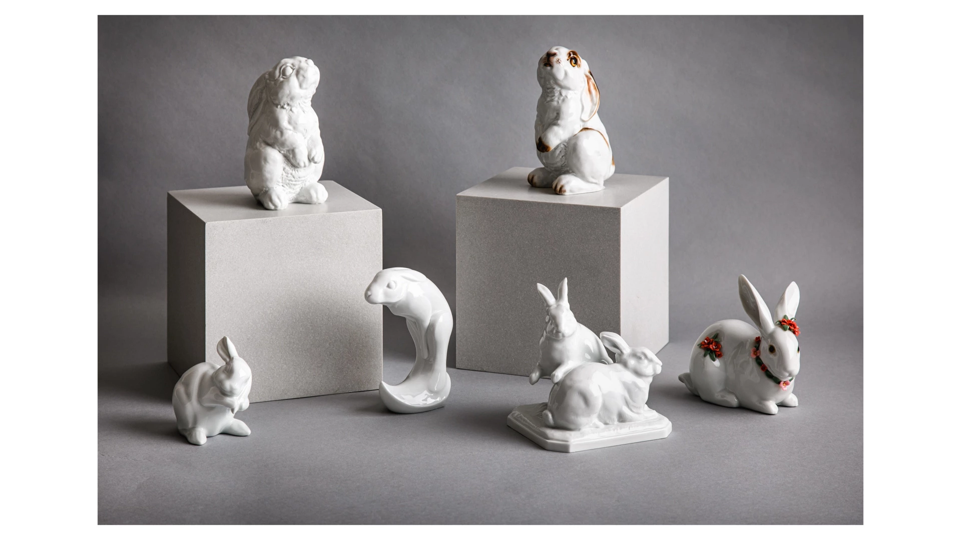 Фигурка Meissen Кролик 12 см, фарфор