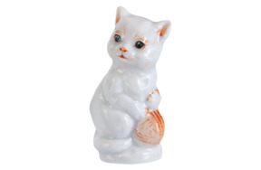 Фигурка Meissen Котенок 5,5 см, фарфор