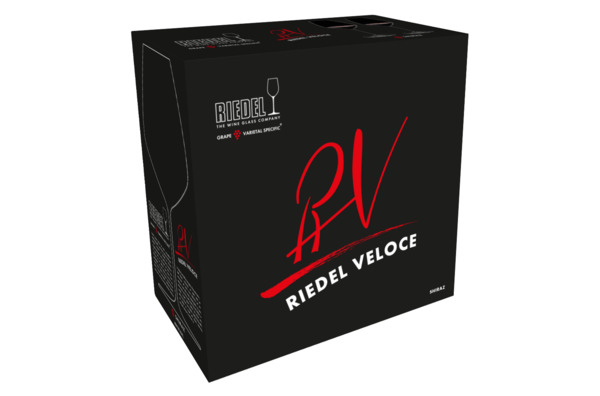 Набор бокалов для красного вина Riedel Veloce Сира 709 мл, 2 шт, стекло хрустальное