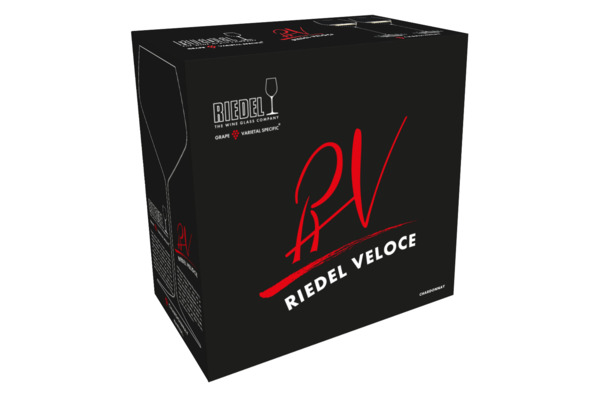 Набор бокалов для белого вина Riedel Veloce Шардоне 690 мл, 2 шт, стекло хрустальное