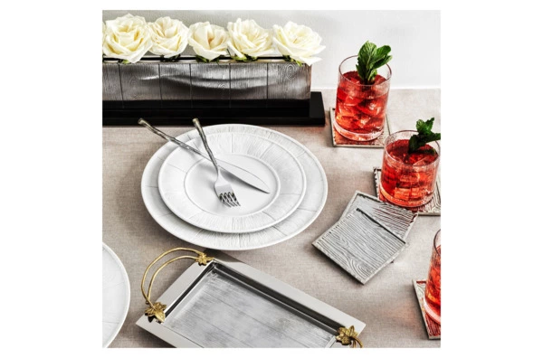 Тарелка закусочная Michael Aram Плющ и дуб 21,5 см, фарфор