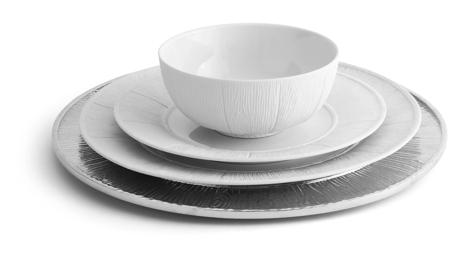 Салатник индивидуальный Michael Aram Плющ и дуб 15 см, фарфор