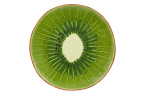 Тарелка подстановочная Bordallo Pinheiro Тропические фрукты Киви 33 см, керамика