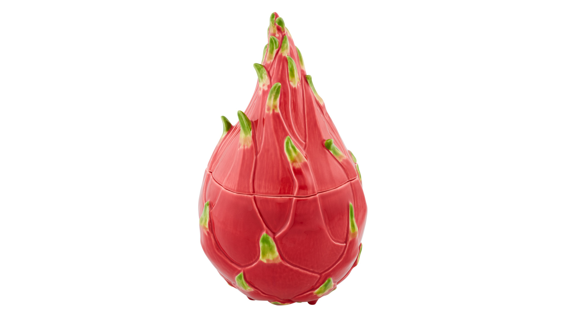 Емкость с крышкой Bordallo Pinheiro Тропические фрукты Питайя 20х21 см, керамика