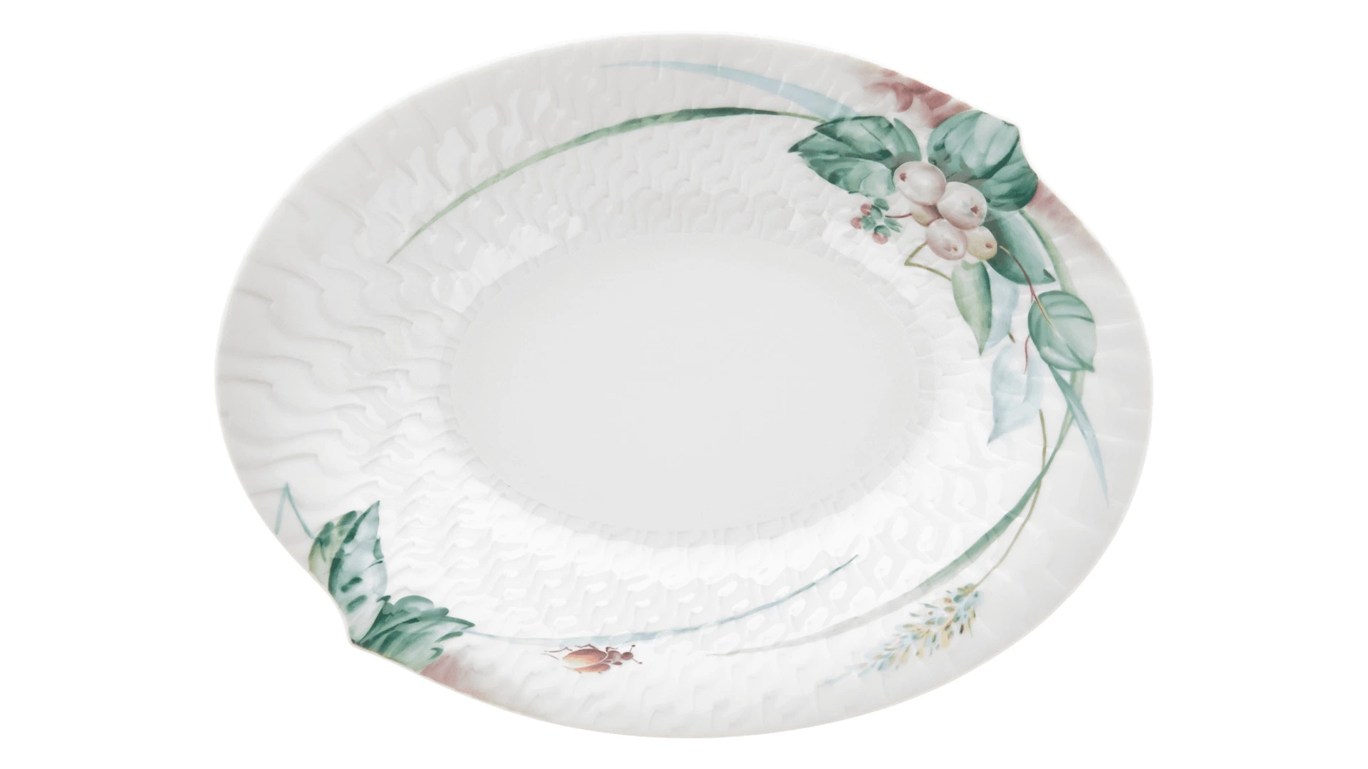 Сервиз столовый Meissen Игра волн, рельеф, дикая флора на 6 персон 27 предметов