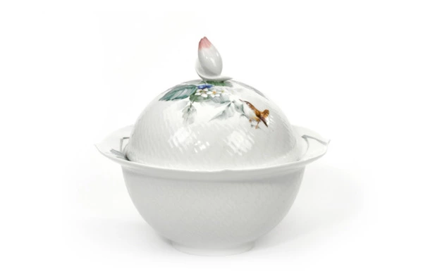 Сервиз столовый Meissen Игра волн, рельеф, дикая флора на 6 персон 27 предметов