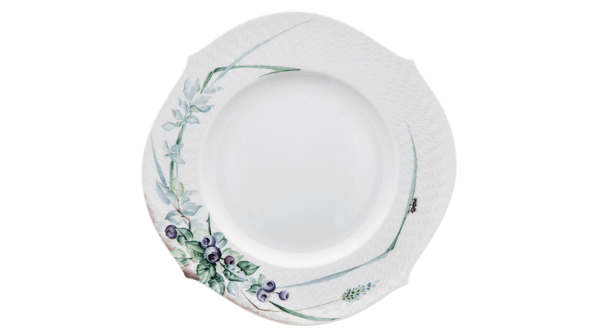 Сервиз столовый Meissen Игра волн, рельеф, дикая флора на 6 персон 27 предметов