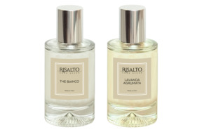 Набор спреев для авто Risalto Lavanda agrumata 50 мл, The bianco 50 мл