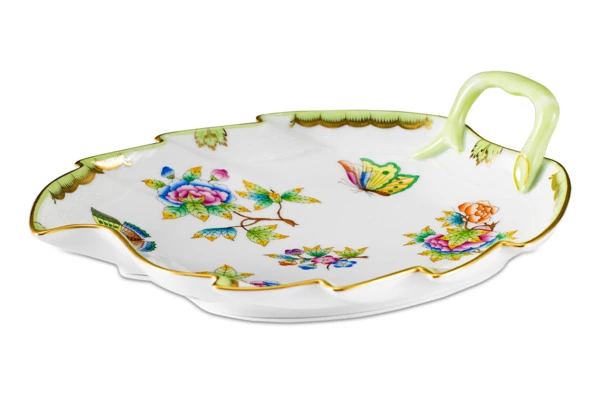 Блюдо - лист Herend Виктория 24 см