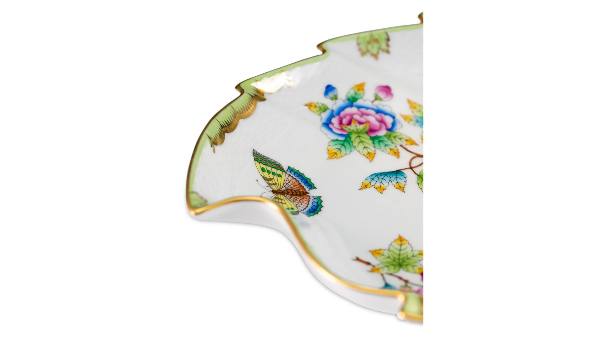 Блюдо - лист Herend Виктория 24 см