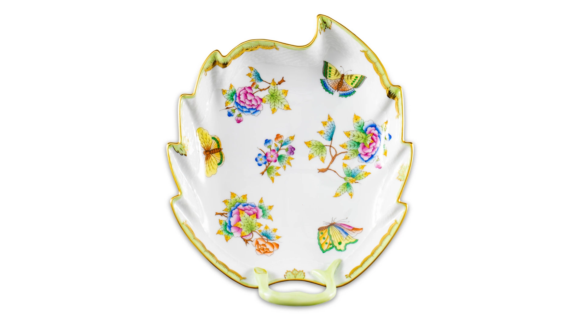 Блюдо - лист Herend Виктория 24 см