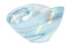 Чаша овальная Andrea Fontebasso Glamour Blue 19 см, голубая
