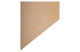 Поднос квадратный Rudi Омега 22,5х22,5 см, серо-коричневый