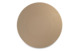 Салфетка подстановочная круглая Rudi Сатурно 34,5 см, серо-коричневая