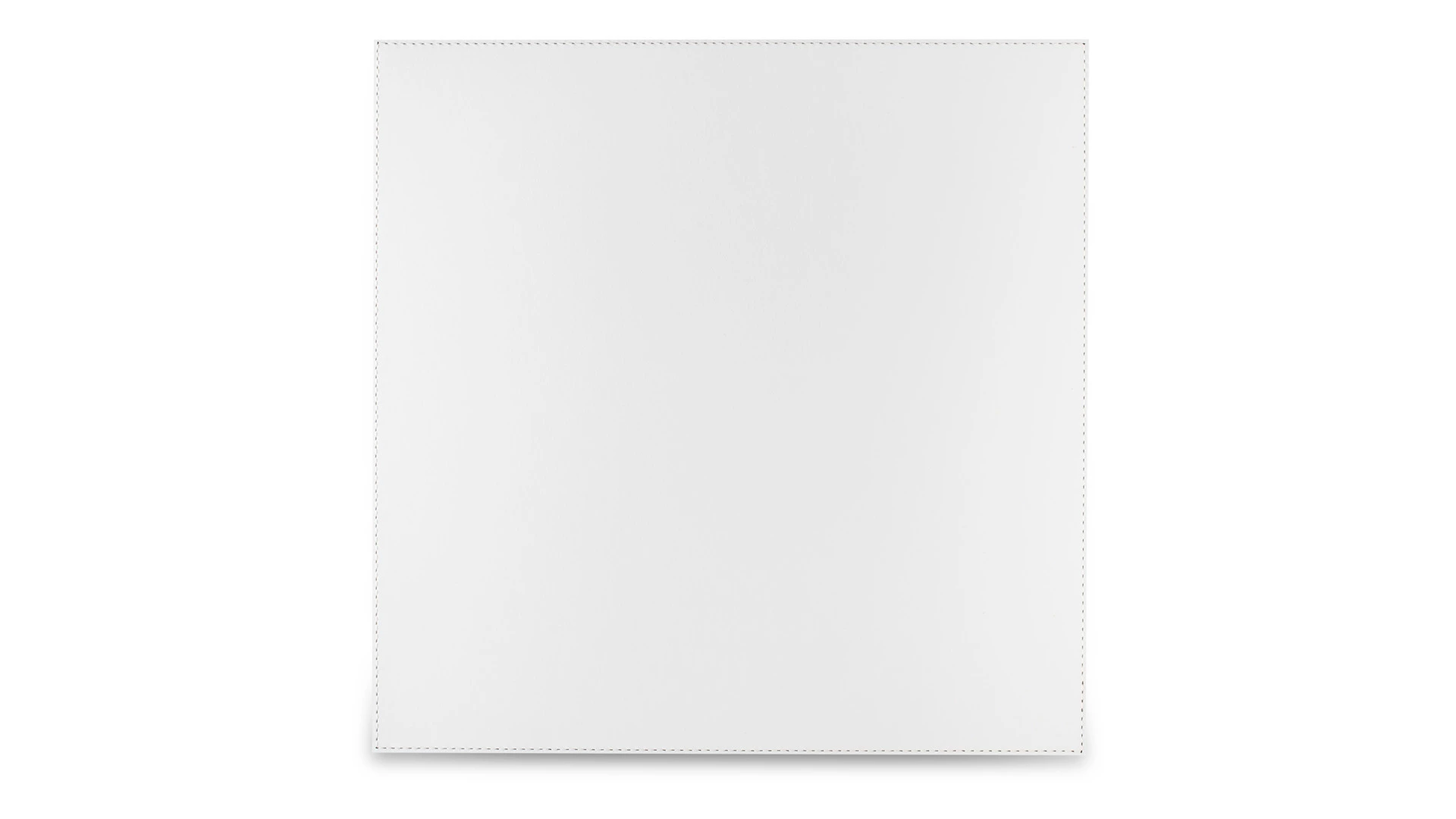 Салфетка подстановочная квадратная Rudi Питагора 34,5х34,5 см, белая