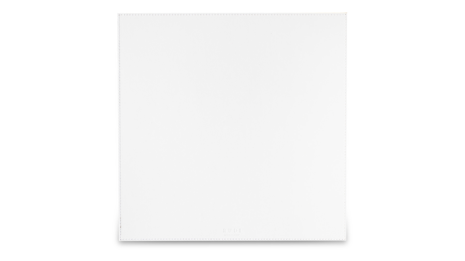 Салфетка подстановочная квадратная Rudi Питагора 34,5х34,5 см, белая