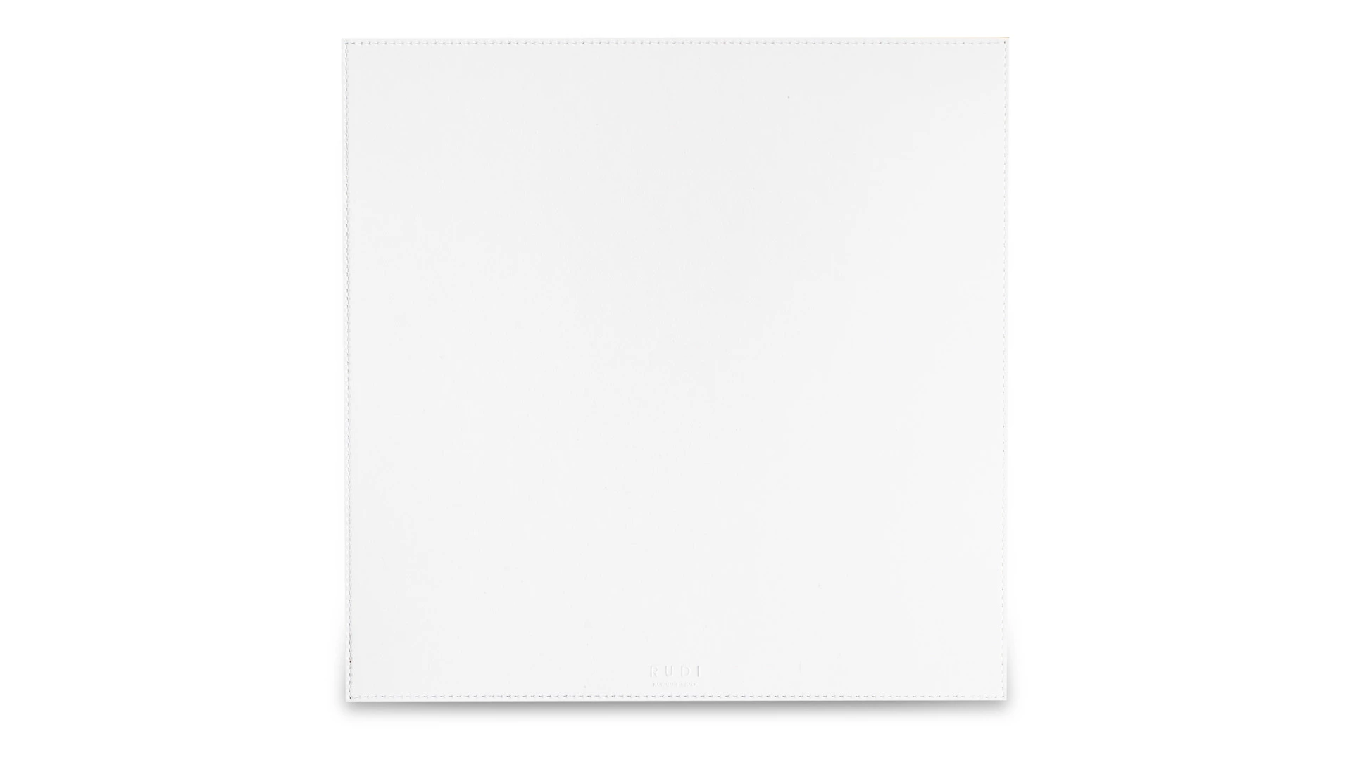 Салфетка подстановочная квадратная Rudi Питагора 34,5х34,5 см, белая