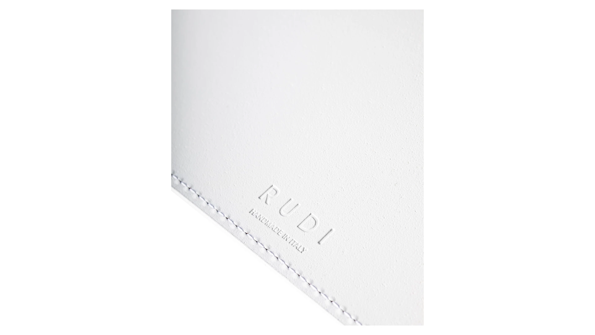 Салфетка подстановочная квадратная Rudi Питагора 34,5х34,5 см, белая