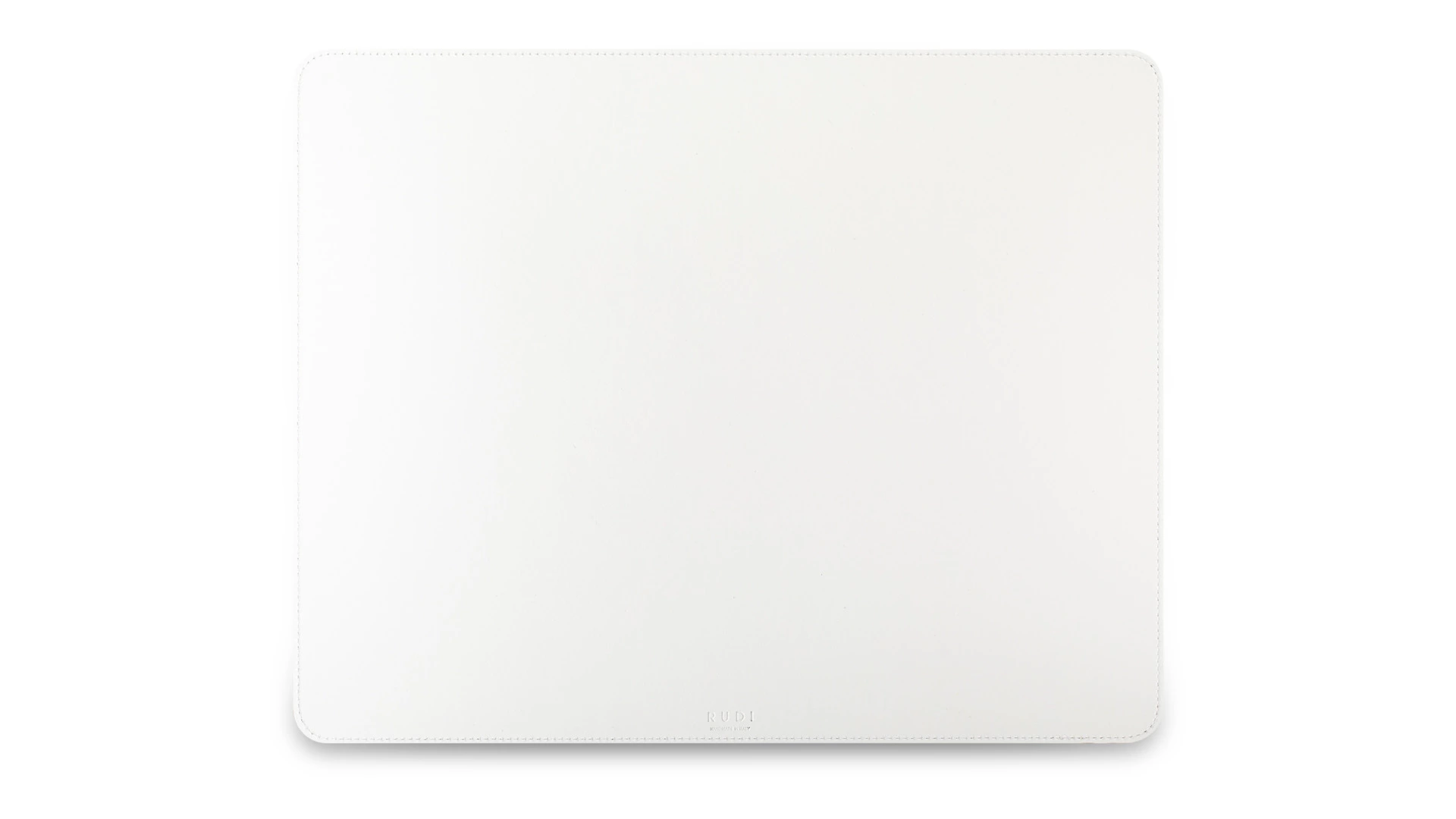 Салфетка подстановочная прямоугольная с закругленными краями Rudi Питагора 49,5х39,5 см, белая