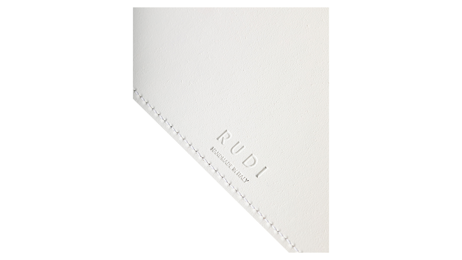Салфетка подстановочная прямоугольная с закругленными краями Rudi Питагора 49,5х39,5 см, белая
