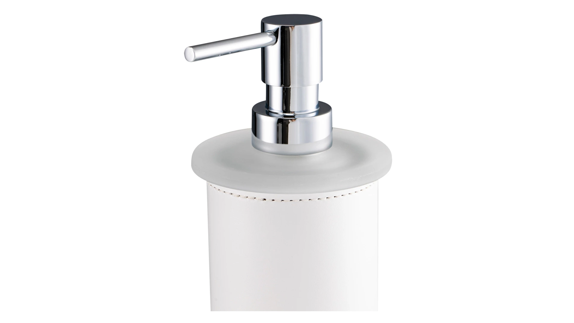 Диспенсер для мыла Rudi Нарцисо 17 см, белый