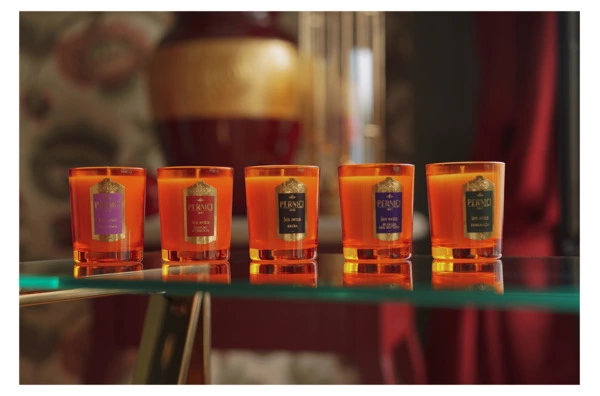 Набор миниатюр ароматических свечей Pernici Les Sens 70 мл, 5 шт, п/к