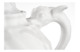 Сервиз чайный Meissen Лебединый сервиз, белый рельеф  на 6 персон 22 предмета