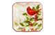 Тарелка пирожковая квадратная Certified Int. Красочная зима Любовь 15 см, керамика