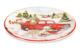 Тарелка пирожковая Certified Int. Домой на Рождество Подарки 16 см, керамика